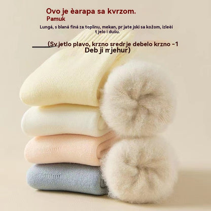 🔥【6 gratis】🧦Debele i tople vunene čarape za zimu, super debele i tople, elastične, 35-42