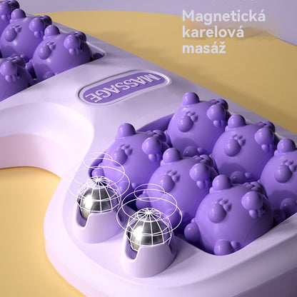🎁【Kupte 1 a získejte 1 zdarma】🔥Nový produkt💜 Přenosný masážní přístroj na nohy s dvojitým válečkem – Rychlá úleva pro vaše unavené nohy! 💆‍♀️