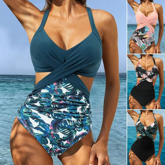 👙🌸【Ljetni novi 🔥】Modni ženski jednodijelni kupaći kostim za ljeto 2025. | Veličine S–2XL, cvjetni uzorak, elastična tkanina koja se brzo suši 🌿