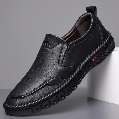 🔥👞【39-44】2025 nove muške ležerne kožne cipele mekani potplat-protiv klizanja-mekane i prozračne