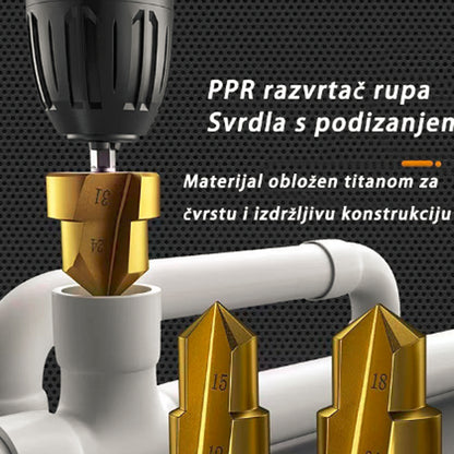 【3 komada】 PPR svrdlo za razvrtanje cijevi za vodu, 20/25/32 mm univerzalno šesterokutno svrdlo od legiranog čelika visoke čvrstoće