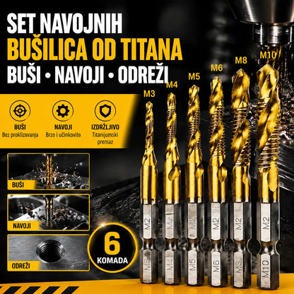 【Kupite 6, dobijte 6 gratis (12 komada)】 Set višenamjenskih svrdla