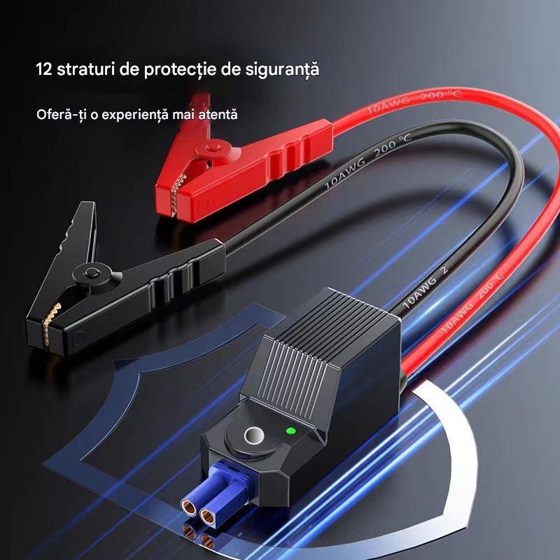 🚗🧰Višenamjenski pretvarač pokretanja akumulatora automobila [(dualno USB sučelje)] 3874017