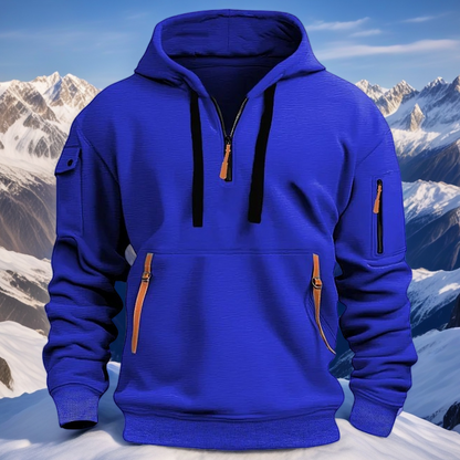🔥💥【S-5XL】Stylová a Teplá Pánská Mikina s Kapucí - Komfort a moderní design pro každý teplý výlet! 
