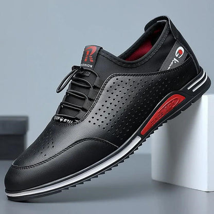 💥 💥【39-44】Pantofi de vară respirabili din piele naturală pentru bărbați 