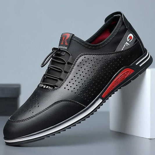 💥 💥【39-44】Pantofi de vară respirabili din piele naturală pentru bărbați 