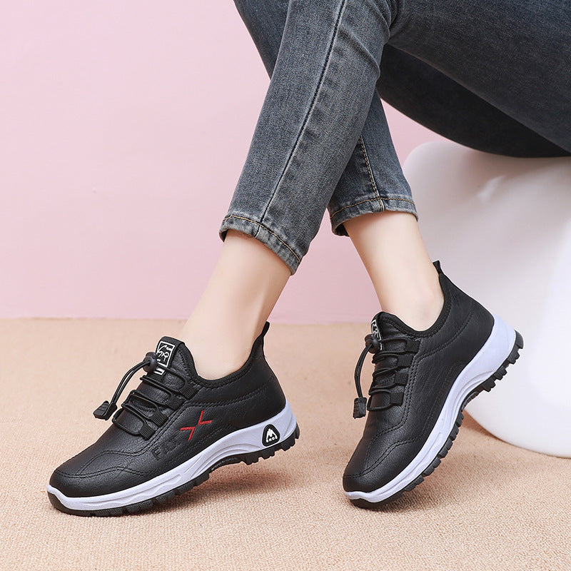 🔥💖【35-41】Ručne vyrábané dámske zimné topánky z pravej kože – zamatový štýl, protišmyková podrážka, maximálne teplo