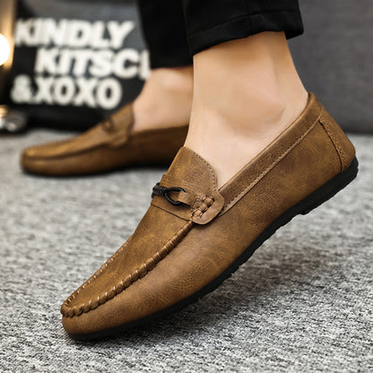 🔥🔥Primăvara și vara pantofi bărbați low-top sute pantofi casual pantofi din piele respirabil