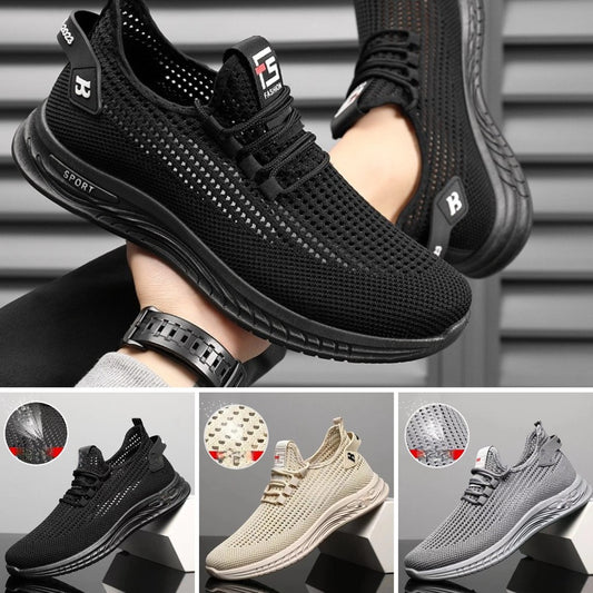 🥇【ZĽAVA 50%】👟【39-44】Pánska ležérna obuv, pohodlná, priedušná, sieťovaná, protišmyková a módna