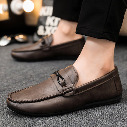 🔥🔥Primăvara și vara pantofi bărbați low-top sute pantofi casual pantofi din piele respirabil