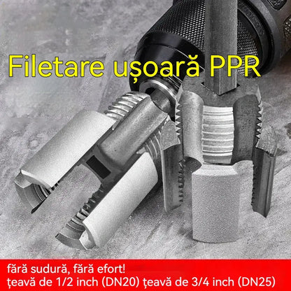 🔩Jednostavno PPR navojavanje – bez zavarivanja, bez napora! 【Set od 2 – za cijevi od 1/2” (DN20) i 3/4” (DN25)】