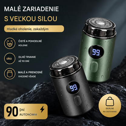 🔥 Špeciálna ponuka 🥇 Výkonný mini elektrický holiaci strojček pre mužov s digitálnym displejom