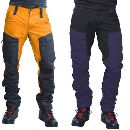 【Oryginalna zniżka fabryczna 45%】【S-5XL】Nowe, kolorowe, wodoodporne, wiatroszczelne i  spodnie outdoorowe dla mężczyzn-3932154