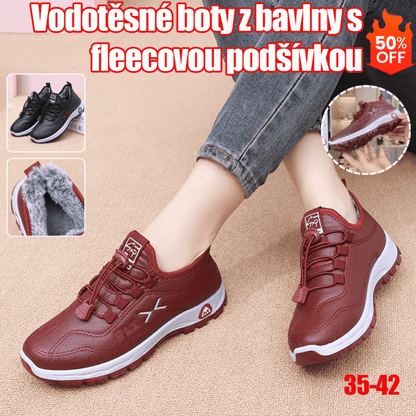 🔥💖【35-41】Ručně vyráběné dámské zimní boty z pravé kůže – Sametový styl, protiskluzová podrážka, maximální teplo