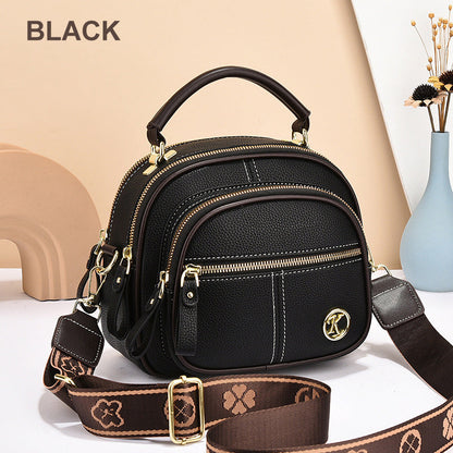 👜2025 Nová módní crossbody taška s potiskem, velká kapacita, přenosná