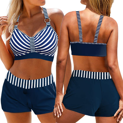 🏖️👙🌴【S-5XL】Set de costum de baie cu imprimeu pentru femei, 2025, pentru vacanță la plajă