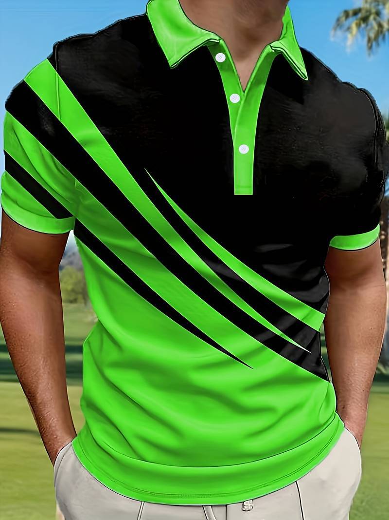 🔥👔【S-6XL】Nová pánská pruhovaná polokošile 2025 