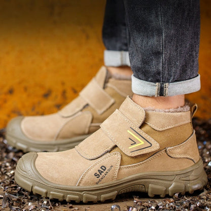 🔥🔥【Zimowe zniżki 50%】👞【39-45】Męskie zimowe buty robocze – ciepłe, wygodne i antypoślizgowe, idealne na trudne warunki