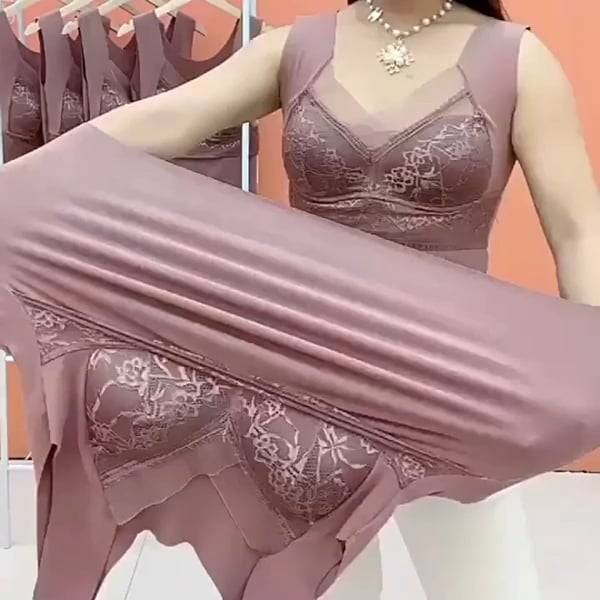 🔥【2 darab】❤️【20–50 kg】Őszi-téli bársonyos csipkés alakformáló melltartó, szép hátkialakítással, a mellek megereszkedésének megelőzésére