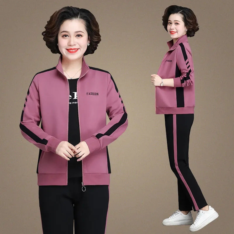 🔥【M-5XL】【Jakna + Hlače】😍 Novi jesenski casual sportski set, velika veličina