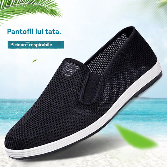 💥【Reducere de 45%】Pantofi de vară respirabili din plasă, cu design slip-on
