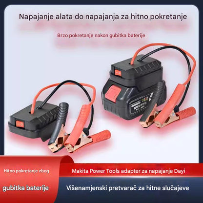 🚗🧰Víceúčelový startovací konvertor autobaterie【(duální rozhraní USB)】-3875063 