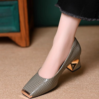 💖👡【35-42】Reducere 50%! Pantofi damă eleganți din piele texturată – Design modern, confort garantat! Confort & Stil la Super Preț!