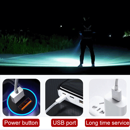 🔥🔥Snažna rasvjeta Four Lights USB punjiva svjetiljka