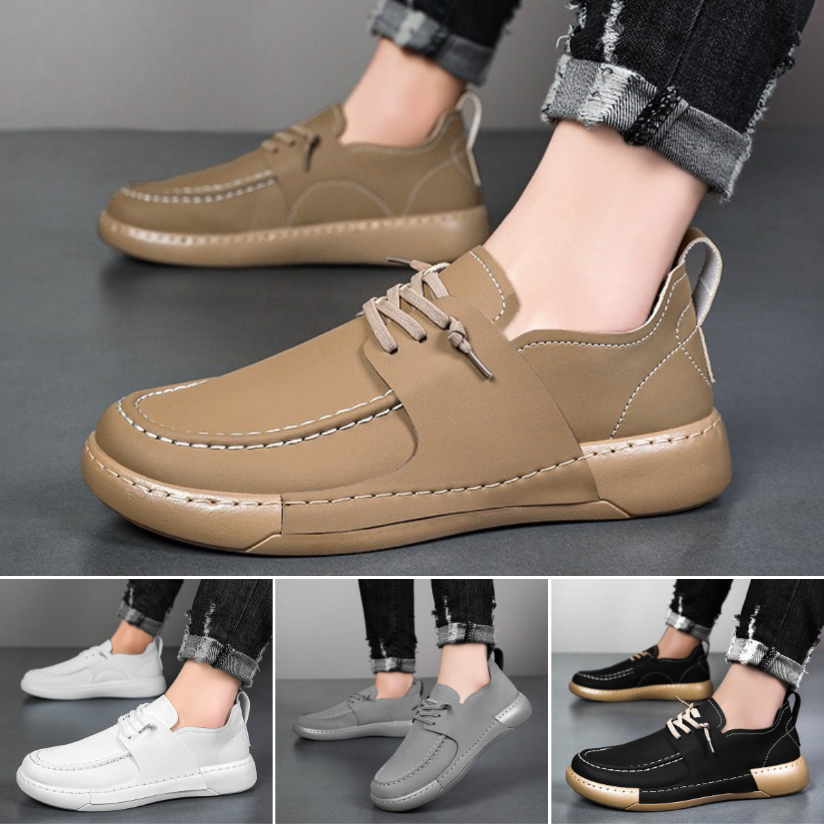 👟【39-46】 2025 pánska módna retro protišmyková obuv na voľný čas