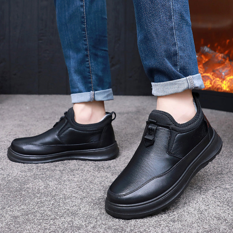 💥👞【39-44】Nove muške zimske čizme od baršuna s debelim pamukom – Topla i udobna obuća za zimu, izuzetna kvaliteta, protivklizna i vodootporna, savršene za hladne dane