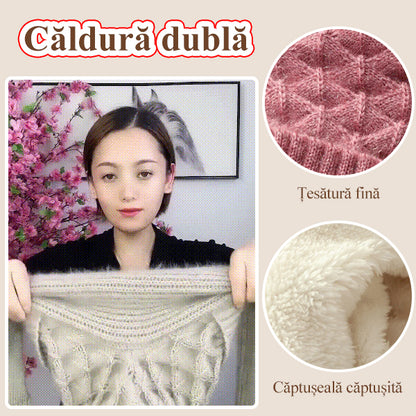 🔥50% SLEVA🔥【Klobouk + Šála】🐏 Vysoce kvalitní, příjemný na dotek, měkký a větruodolný kapuce a šála s integrovanou ochranou uší