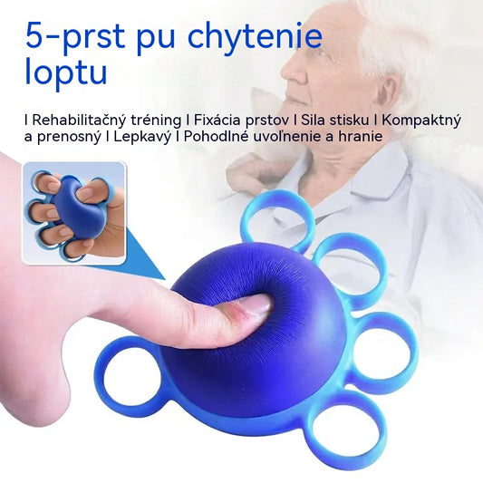 🥇🔥Posilňovacia loptička na ruku – efektívny tréning úchopu, prstov a zápästia kdekoľvek