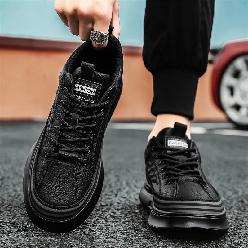 Komfortowe buty męskie z miękką podeszwą – idealne na długie spacery