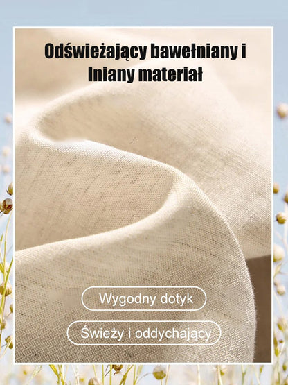 【40-100 kg】[40-100 livre] Costum de vară din bumbac și in, stil etnic 