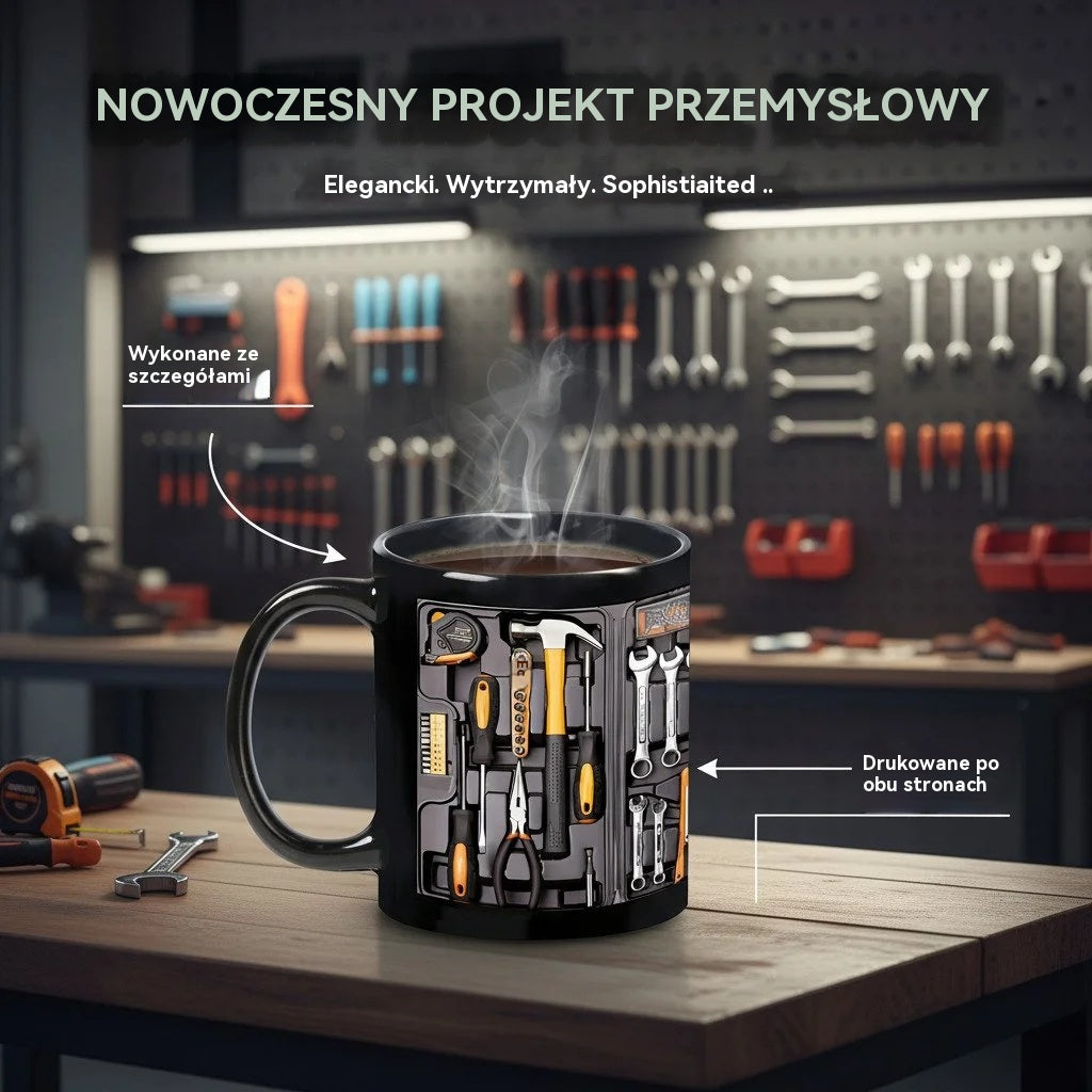 🔥☕Końcowa mechaniczna zestaw narzędzi Kubek