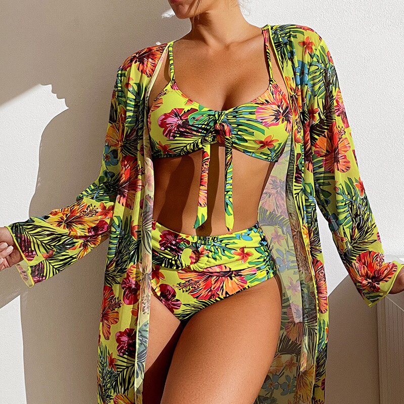 👙☀️【S-2XL】Novi trodijelni set kupaćih kostima 2025.-3923840