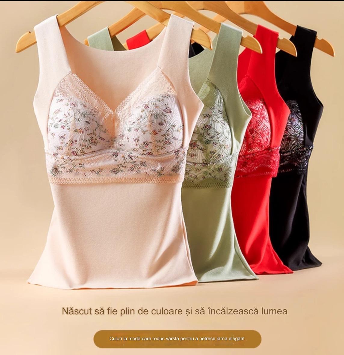 🔥【2 komada】❤️【40-100 kg】Jesenski/zimski čipkasti grudnjak od guščjeg perja, prekrasan dizajn leđa, push-up poprsje✅