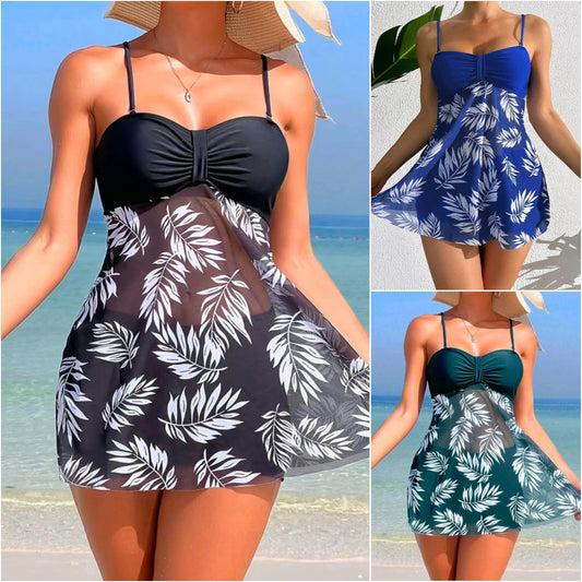 👙【S-XL】Ljeto 2025., dvodijelni kupaći kostim s remenčićima, nova moda, mekan, udoban, prozračan i brzo se suši