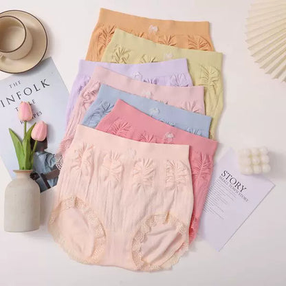 👩🔥【7 kom】(60-100 kg) visoka elastičnost, antibakterijske gaćice visokog struka, oblikovanje trbuha, plus size donje rublje-3892432