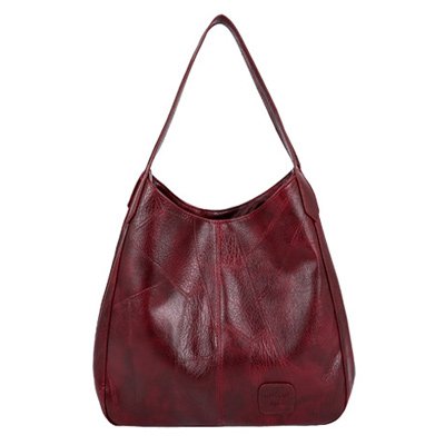 💖👜💖 Měkká kožená taška přes rameno, nový styl, velká kapacita 