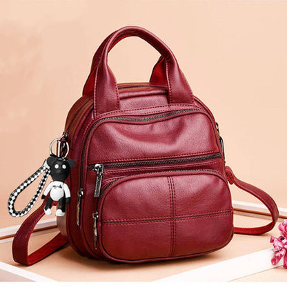 2025 Nowa wielofunkcyjna torba crossbody damska z miękkiej skóry