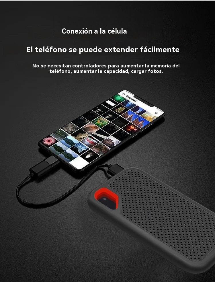 【32TB】Високоскоростен мобилен твърд диск · Голям капацитет · Бърз пренос на данни