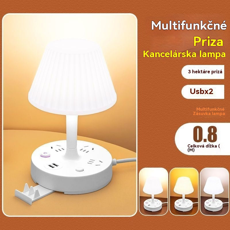 🌟【Kúp 1 a získaj 1 zadarmo】💡Multifunkčné nočné svetlo so zabudovaným predlžovacím káblom: praktické, štýlové a priestorovo úsporné!