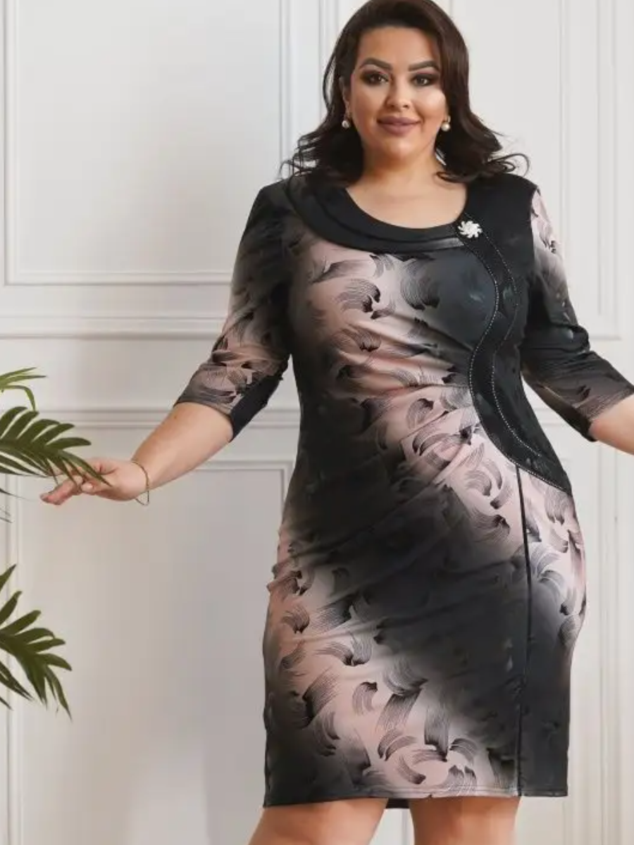 👗💥【S-5XL】2025 nova elegantna gradijent haljina