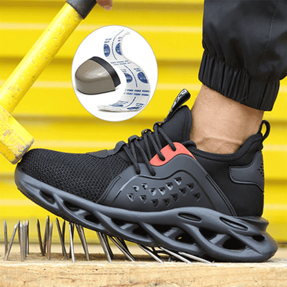 Promocja na koniec miesiąca💥Buty robocze męskie 39-48✅Oddychające i odporne na uderzenia✅Odporne na przebicie✅Antypoślizgowe✅Wygodne