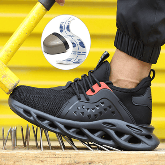 Promocja na koniec miesiąca💥Buty robocze męskie 39-48✅Oddychające i odporne na uderzenia✅Odporne na przebicie✅Antypoślizgowe✅Wygodne