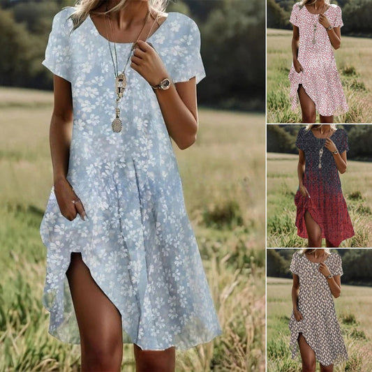 【S-3XL】👗Nova haljina s okruglim izrezom iz 2025