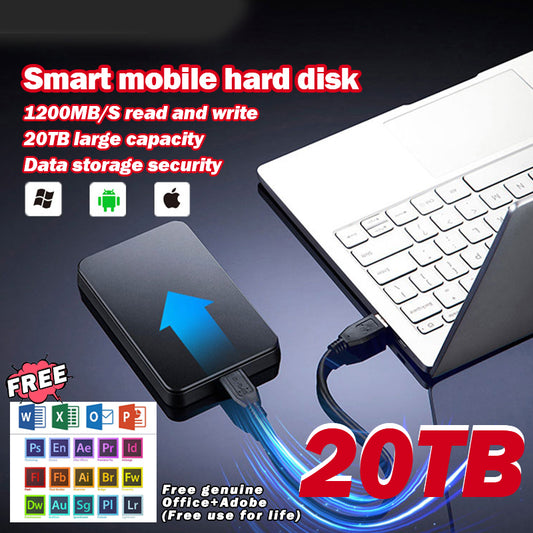 Hard disk mobil de 20TB de capacitate ultra-înaltă