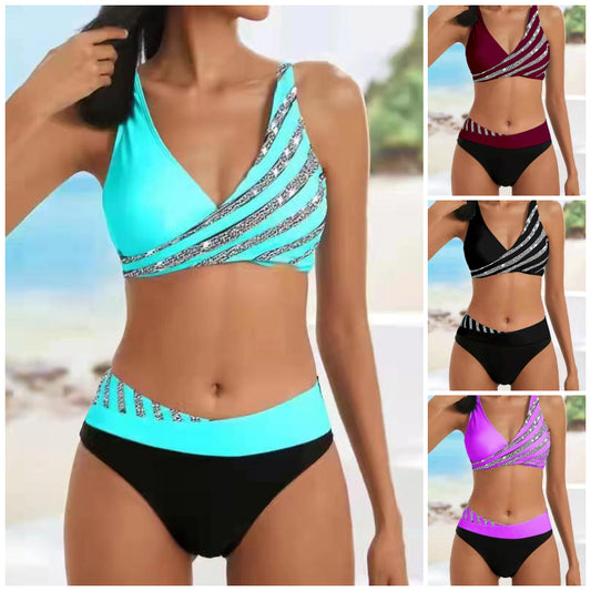 🌴【S-3XL】 Novi ženski komplet kupaćih kostima s printom iz 2025 3902525