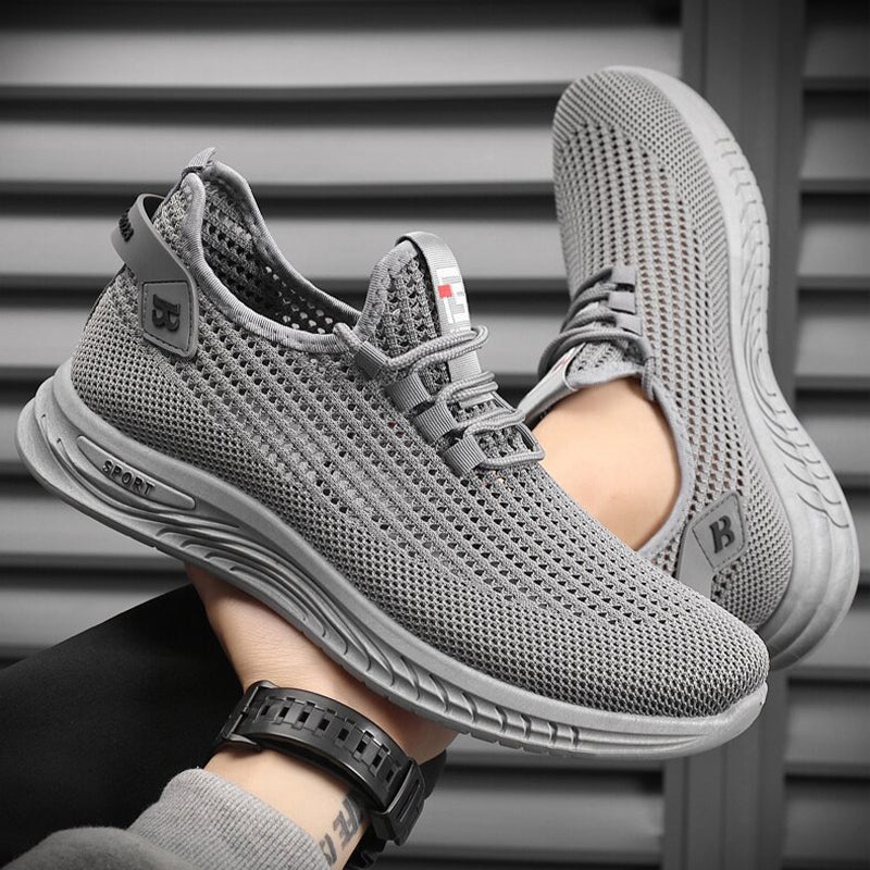 【ZĽAVA 50%】👟【39-44】Pánska ležérna obuv, pohodlná, priedušná, sieťovaná, protišmyková a módna